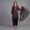 Embroidered Lawn 3 Piece Suit