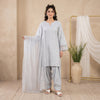 Embroidered Lawn 3 Piece Suit
