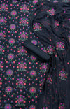 Embroidered Karandi 3 Piece Suit