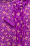 Embroidered Karandi 3 Piece Suit