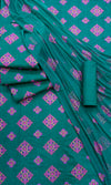 Embroidered Karandi 3 Piece Suit