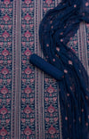 Embroidered Karandi 3 Piece Suit
