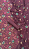 Embroidered Karandi 3 Piece Suit