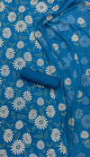 Embroidered Karandi 3 Piece Suit