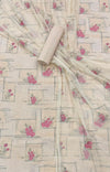 Embroidered Karandi 3 Piece Suit