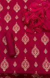 Embroidered Karandi 3 Piece Suit
