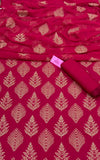 Embroidered Karandi 3 Piece Suit