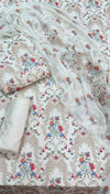 Embroidered Karandi 3 Piece Suit