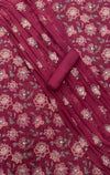Embroidered Karandi 3 Piece Suit