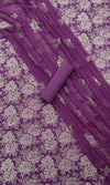 Embroidered Karandi 3 Piece Suit