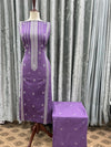 Embroidered Karandi 2 Piece Suit