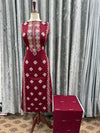 Embroidered Karandi 2 Piece Suit