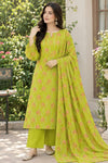 Embroidered Karandi 3 Piece Suit