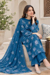 Embroidered Karandi 3 Piece Suit