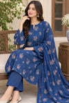 Embroidered Karandi 3 Piece Suit