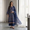 Embroidered Lawn 3 Piece Suit